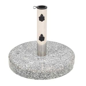 vidaXL Parasol Base | Granite | Medium | Heavy Weight Endurance | Parasol Base