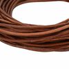 vidaXL Leather Cord Light Brown &Oslash;2.5 mm x 50 m Leather