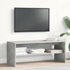 vidaXL TV Cabinet Concrete Grey 100x40x40 cm Engineered Wood