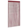 vidaXL String Curtains 2 pcs 100x250 cm Burgundy