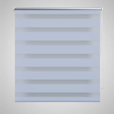 Zebra Blind 50 x 100 cm White