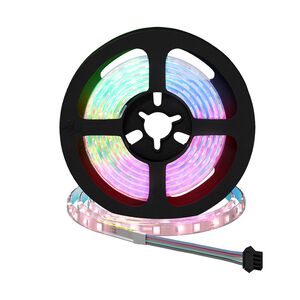 vidaXL LED Strip 2 pcs Black and Transparent Copper and Plastic