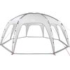 vidaXL Party Tent Grey Waterproof