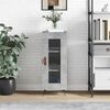 vidaXL Sideboard Concrete Grey 34.5x34x90 cm Engineered Wood