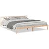 vidaXL Extra Long Bed Frame without Mattress 200x220cm Solid Wood Pine