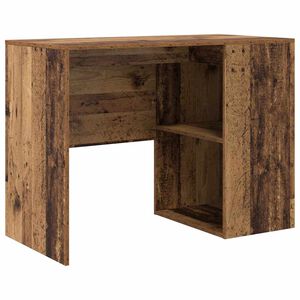 vidaXL Desk Old Wood Engineered Wood 102 x 50 x 75 cm