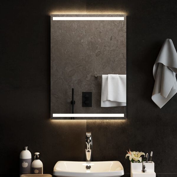 vidaXL LED Bathroom Mirror 50x70 cm