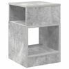 vidaXL End Table Concrete Grey 30.5 x 30 x 45 cm Engineered Wood