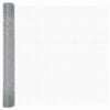 vidaXL Fence Post Silver 50 x 1.4 m (25 x 25 mm mesh) Steel
