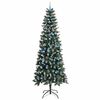 vidaXL Artificial Christmas Tree with 300 LEDs with Stand Green 240 cm