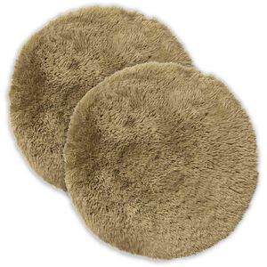 vidaXL Cushion with Pillow HEERLEN 6 pcs Light Grey PV Fleece