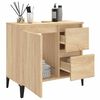 vidaXL Bathroom Cabinet Sonoma Oak 65x33x60 cm Engineered Wood