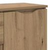 vidaXL Sideboard Artisan Oak 100 x 30 x 65.6 Engineered Wood