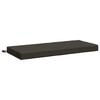 vidaXL Bench Cushion SOEST 100% Polyester Anthracite 120 x 50 x 8 cm