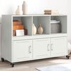 vidaXL Sideboard White 100.5x39x72 cm Steel