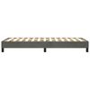 vidaXL Box Spring Bed Frame Dark Grey 90x200 cm Velvet