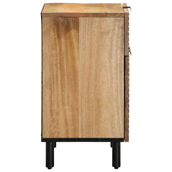 vidaXL Bedside Cabinet Brown 50x33x60 cm Solid Wood Mango