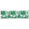 vidaXL Pallet Cushion for Bench Floral Leaf pattern 140 x 40 x 8 cm