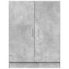vidaXL Washing Machine Cabinet Concrete Grey 70.5x71.5x91.5 cm