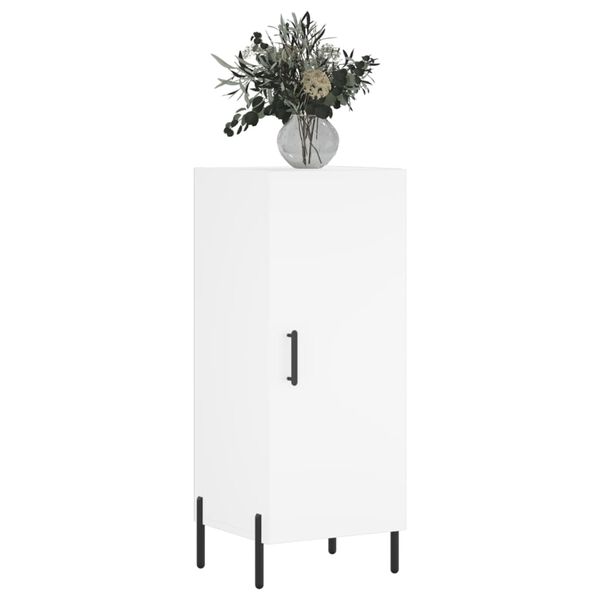 vidaXL Sideboard White 34.5x34x90 cm Engineered Wood