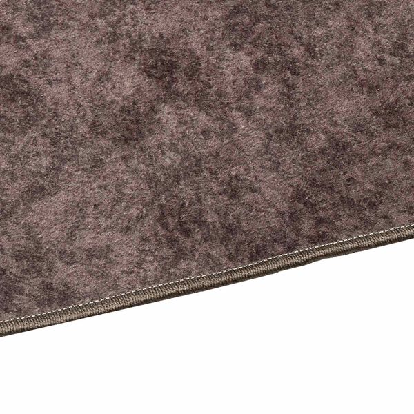 vidaXL Rug Runner MARSA Grey 100 x 50 cm Polyester and PVC