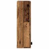vidaXL Wall-mounted Bathroom Cabinet Old Wood 32x20x67 cm