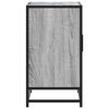 vidaXL Bathroom Sink Cabinet Grey Sonoma 65x33x60 cm Engineered Wood