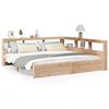 vidaXL Bookcase Bed without Mattress 180x200 cm Solid Wood Pine