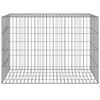 vidaXL Rabbit Cage 78x54x54 cm Galvanised Iron