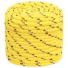 vidaXL Boat Rope Yellow 18 mm 25 m Polypropylene