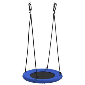 vidaXL Nest Swing Blue 100 x 100 x 180 cm Plastic