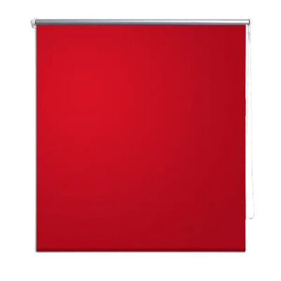 Roller Blind Blackout 100 x 230 cm Red