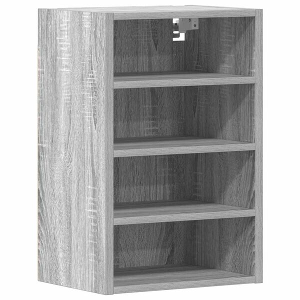 vidaXL Hanging Cabinet Riga Grey Sonoma 40x29.5x60 cm Engineered Wood