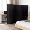 vidaXL Room Divider&nbsp;Black 165x400 cm&nbsp;Bamboo