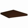 vidaXL Gazebo Top Cover 310 g/m² 3x3 m Brown