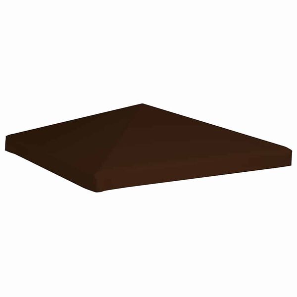 vidaXL Gazebo Top Cover 310 g/m² 3x3 m Brown