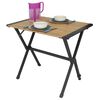 Eurotrail Camping Table Chambery Bamboo S 80 x 63 cm