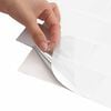 vidaXL Decorative Stickers 10 pcs White 29.4 x 21.4 cm