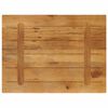 vidaXL Table Top 70x50x3.8 cm Rectangular Solid Wood Mango