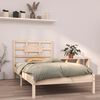 vidaXL Bed Frame without Mattress 90x200 cm Solid Wood