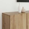 vidaXL TV Units Wall-mounted 6 pcs Artisan oak Engineered wood