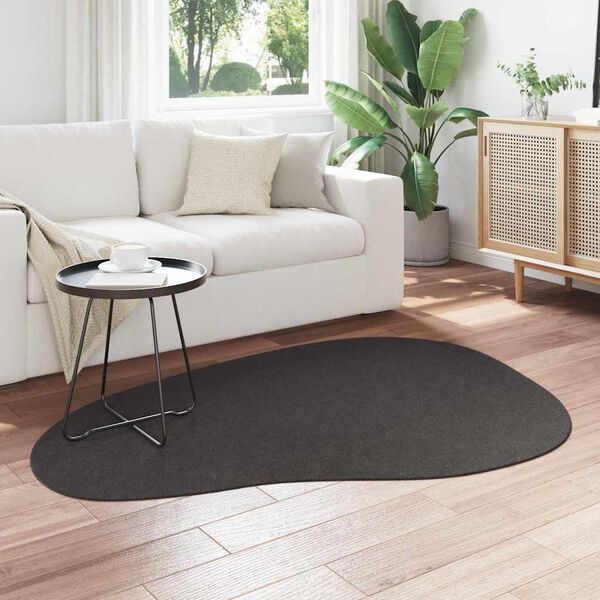 vidaXL Area Rugs HUARTE Anthracite 120 x 170 cm Polyester