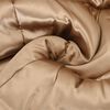 vidaXL Summer Duvet Gold 200 x 200 cm Satin and Microfiber