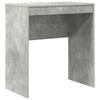 vidaXL Desk with Drawer 2 pcs Concrete Grey