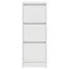 vidaXL Sideboard White 29.5x34x76 cm Engineered Wood