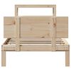 vidaXL Bed Frame with Headboard without Mattress 90x200 cm
