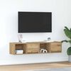 vidaXL TV Cabinets 2 pcs Artisan Oak 60x31x25.5 cm Engineered Wood