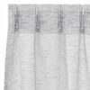 vidaXL Voile Curtain 2 pcs Light Grey 225 x 140 cm Polyester