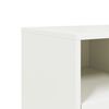 vidaXL TV Cabinet White 68x39x43.5 cm Steel