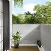 vidaXL Balcony Screen Light Grey 120x700 cm 100% Polyester Oxford